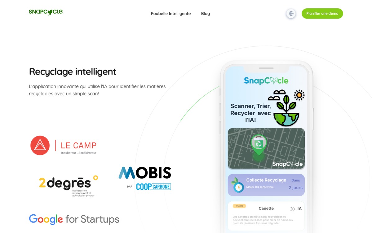SnapCycle website